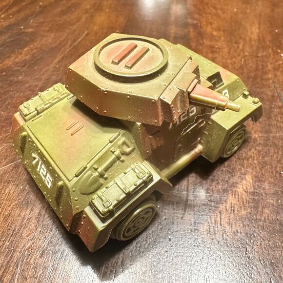 Vintage Ideal 1974 Camo Mighty Mo Military Tank #7125 - Picture 3 of 7